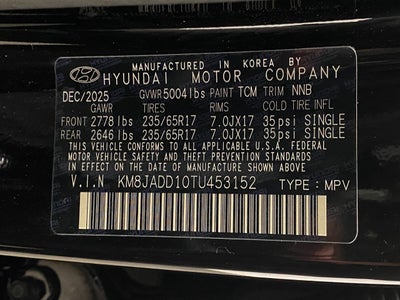 2026 Hyundai TUCSON HYBRID Blue