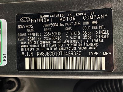 2026 Hyundai TUCSON HYBRID SEL AWD