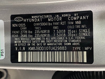2026 Hyundai TUCSON HYBRID SEL AWD