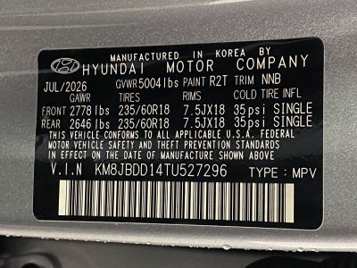 2026 Hyundai TUCSON HYBRID SEL AWD