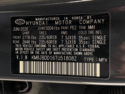2026 Hyundai TUCSON HYBRID SEL AWD