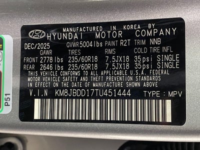 2026 Hyundai TUCSON HYBRID SEL AWD