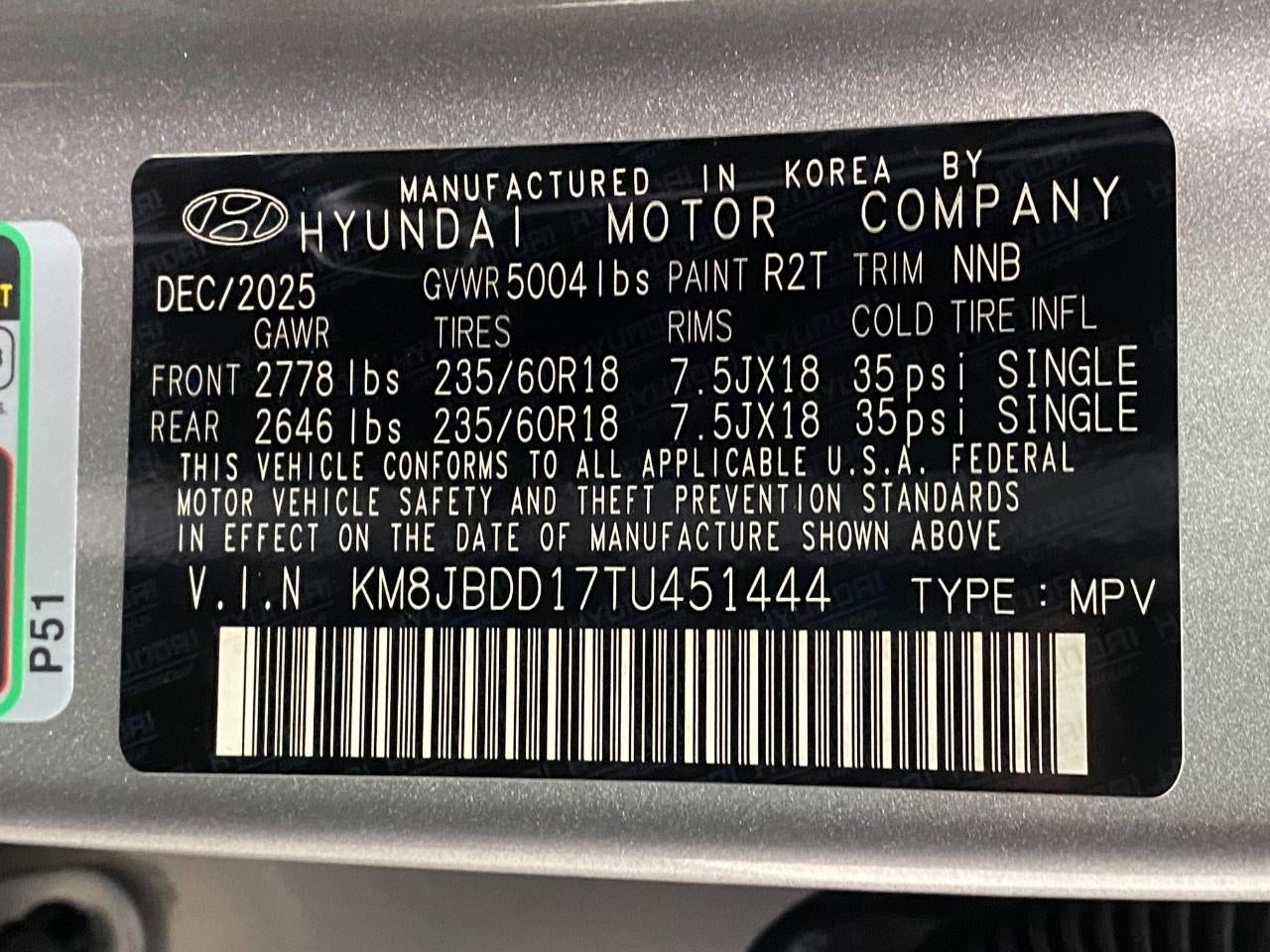 2026 Hyundai TUCSON HYBRID SEL AWD