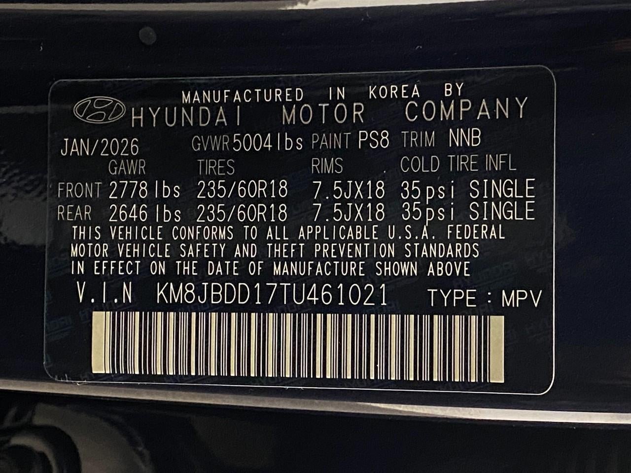 2026 Hyundai TUCSON HYBRID SEL AWD