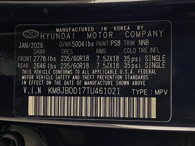 2026 Hyundai TUCSON HYBRID SEL AWD