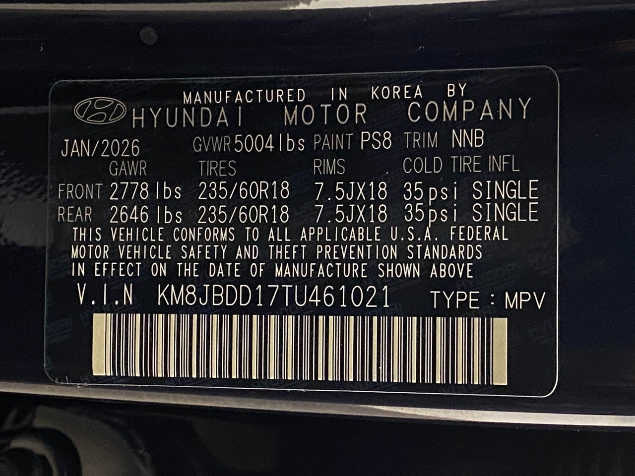 2026 Hyundai TUCSON HYBRID SEL AWD