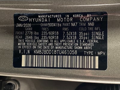 2026 Hyundai TUCSON HYBRID SEL AWD