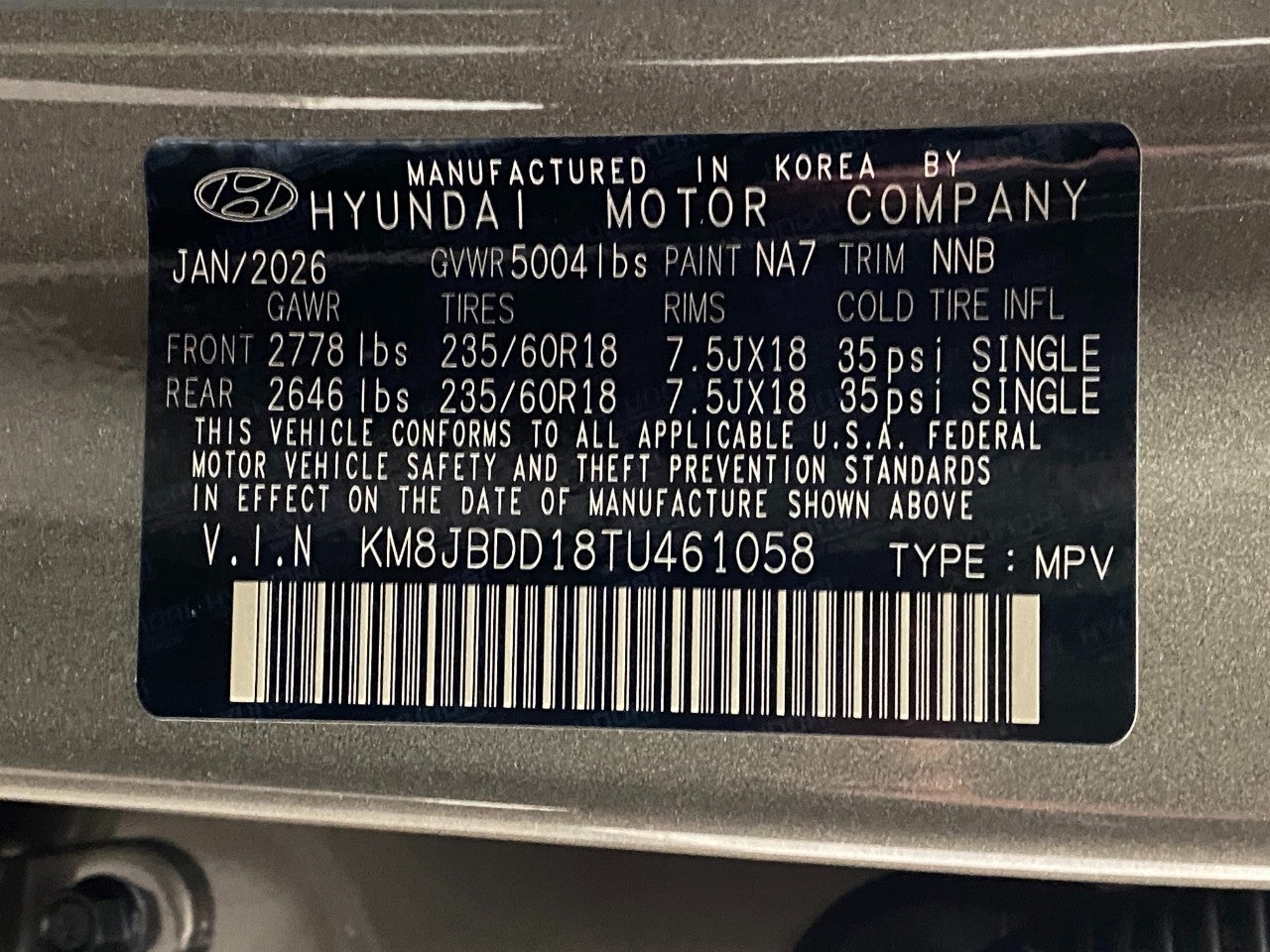 2026 Hyundai TUCSON HYBRID SEL AWD