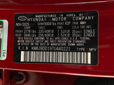 2026 Hyundai TUCSON HYBRID SEL AWD