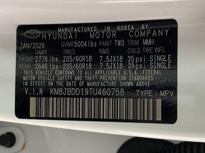 2026 Hyundai TUCSON HYBRID SEL AWD