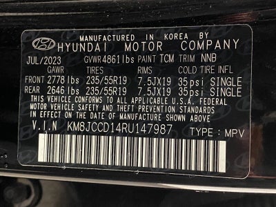 2024 Hyundai TUCSON HYBRID SEL Convenience AWD