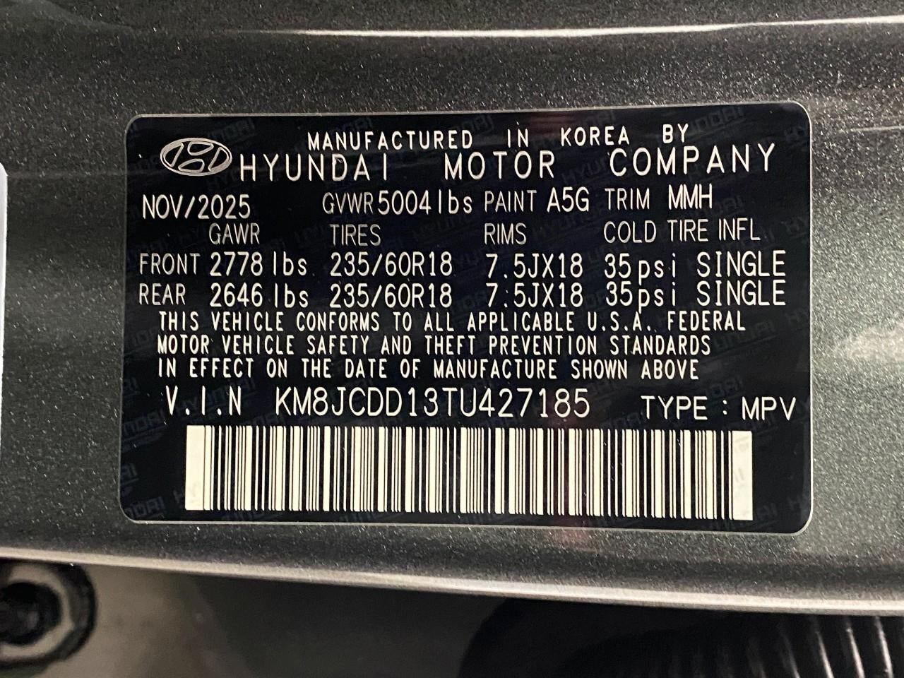 2026 Hyundai TUCSON HYBRID SEL Convenience