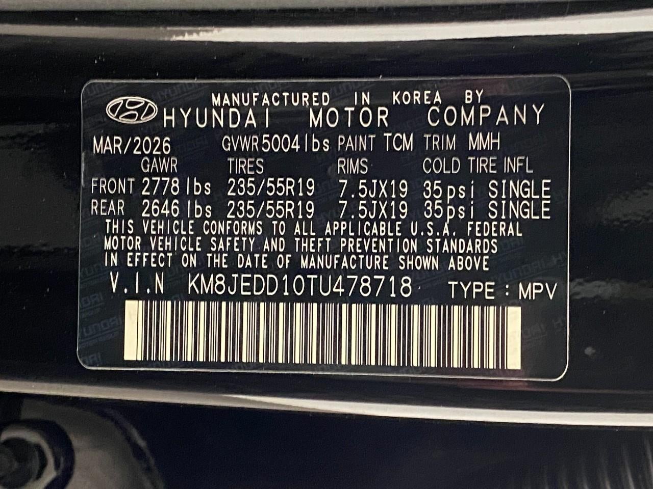 2026 Hyundai TUCSON HYBRID Limited