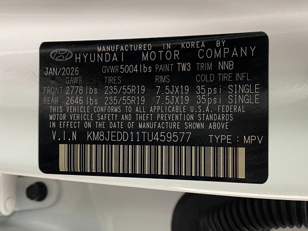 2026 Hyundai TUCSON HYBRID Limited