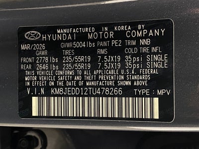 2026 Hyundai TUCSON HYBRID Limited
