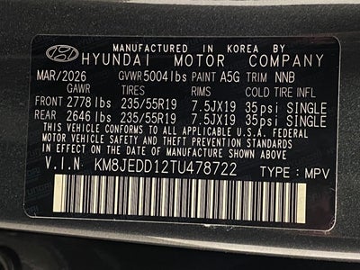 2026 Hyundai TUCSON HYBRID Limited