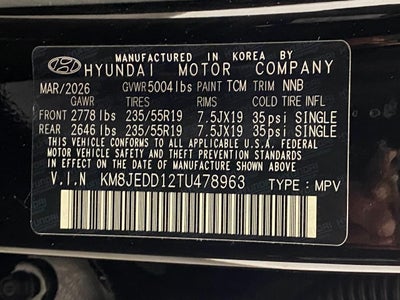 2026 Hyundai TUCSON HYBRID Limited