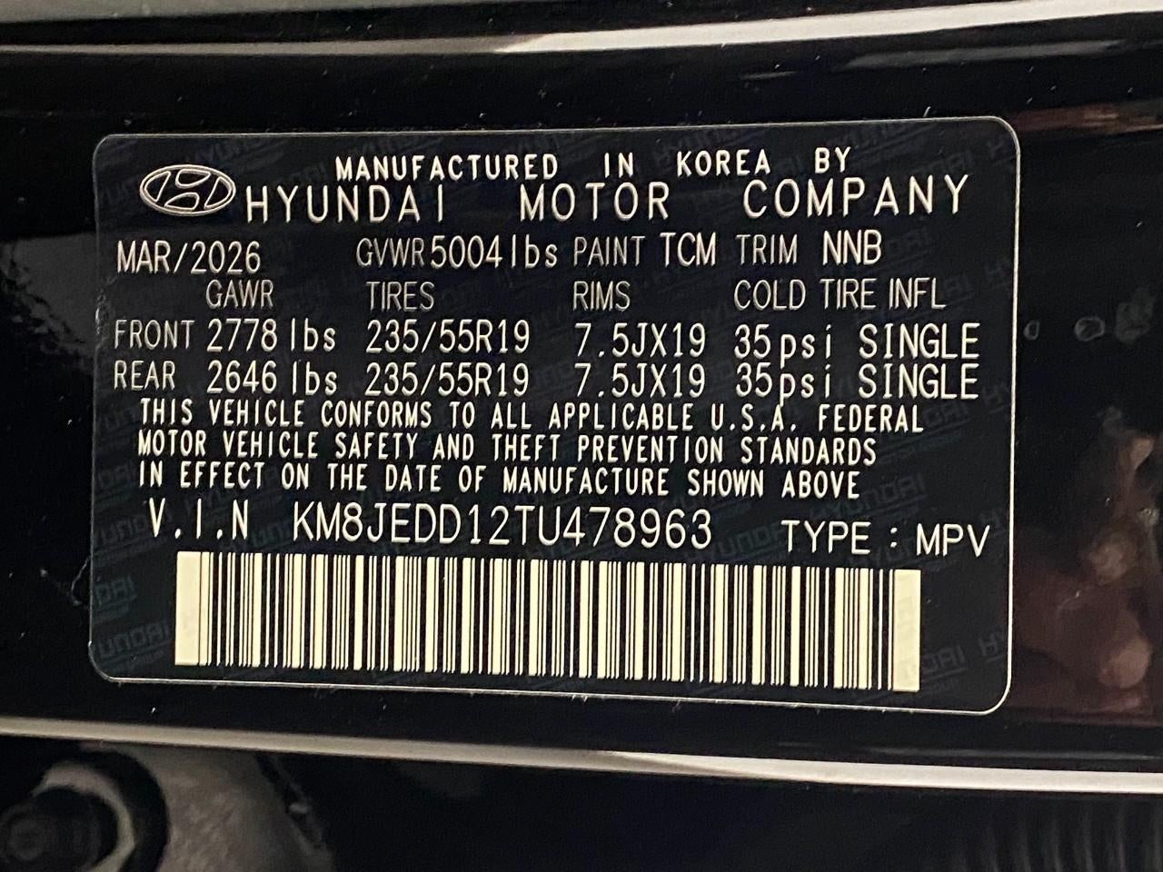 2026 Hyundai TUCSON HYBRID Limited