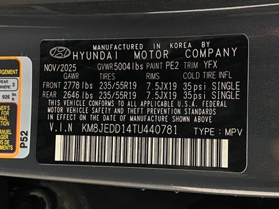 2026 Hyundai TUCSON HYBRID Limited AWD