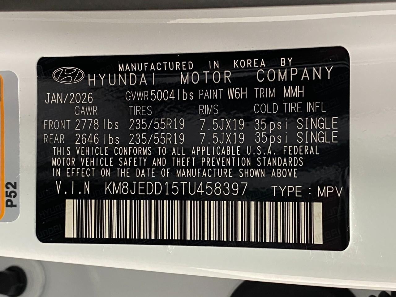 2026 Hyundai TUCSON HYBRID Limited