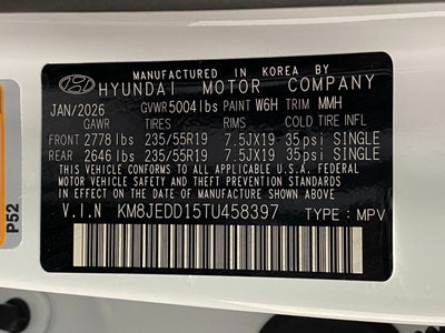 2026 Hyundai TUCSON HYBRID Limited