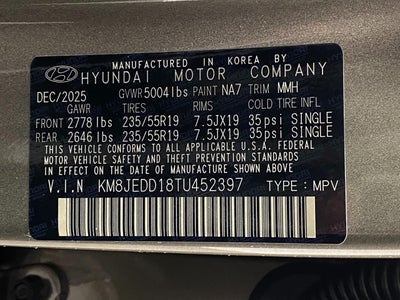 2026 Hyundai TUCSON HYBRID Limited