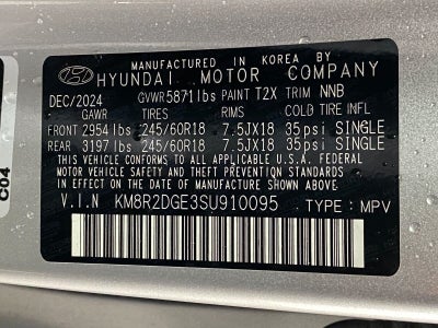 2025 Hyundai PALISADE SEL AWD
