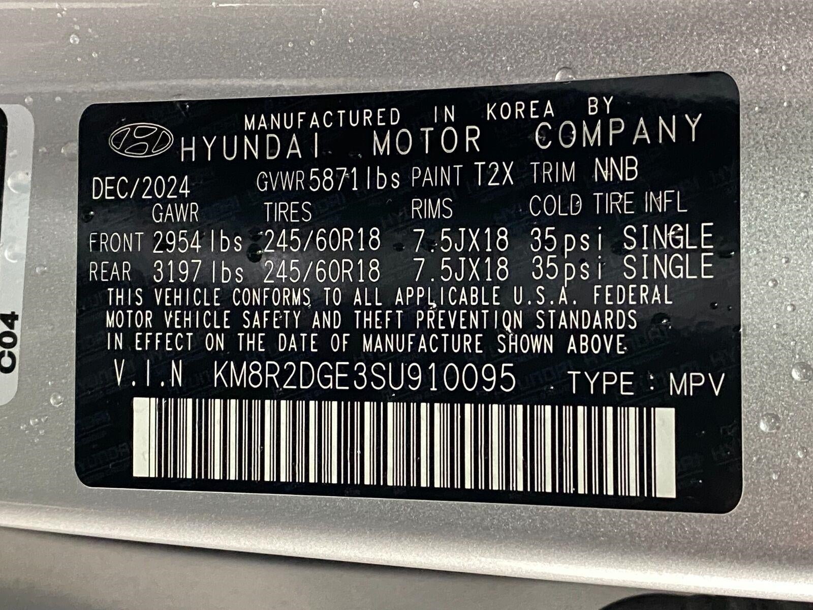 2025 Hyundai PALISADE SEL AWD
