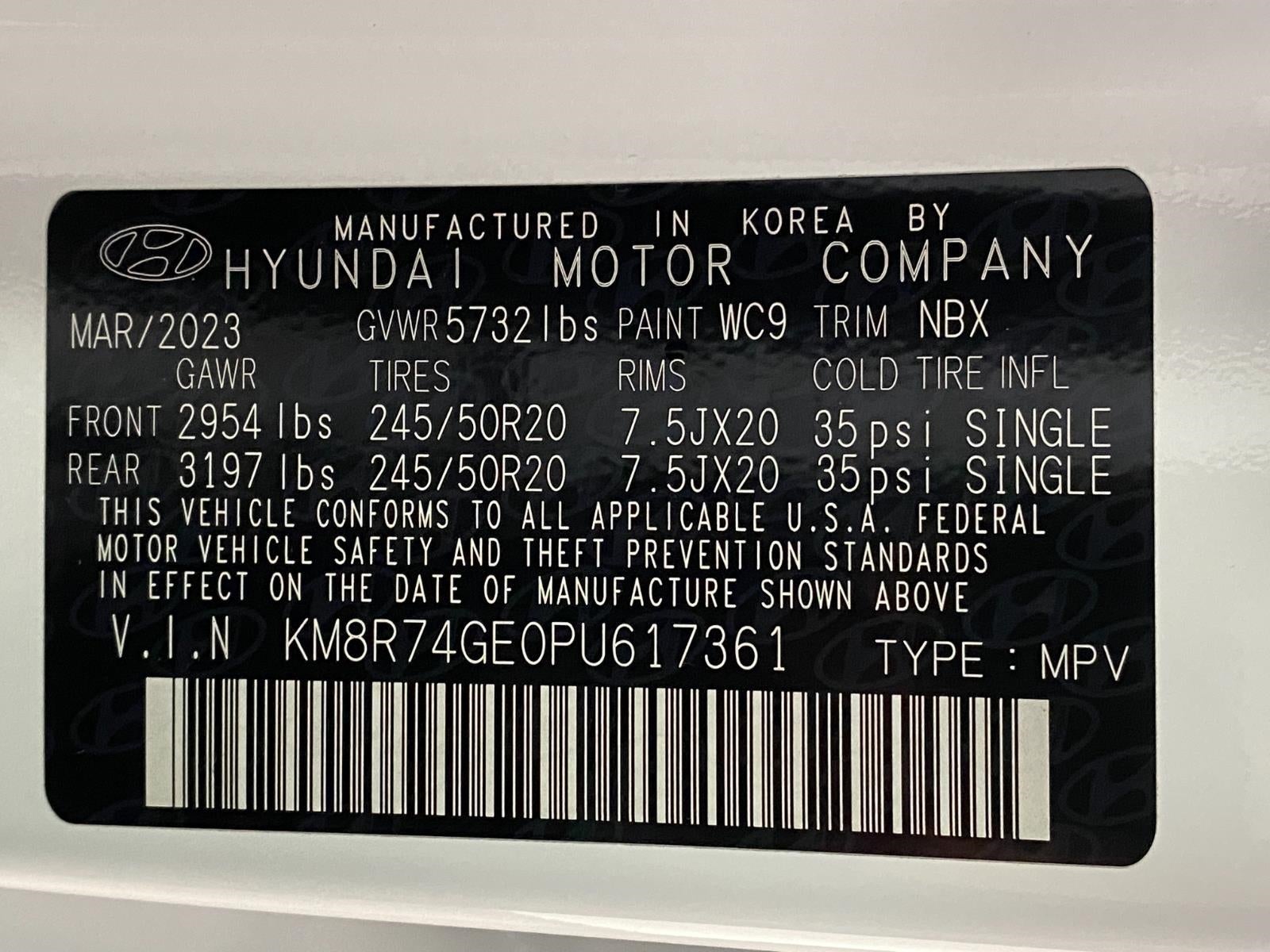 2023 Hyundai PALISADE Calligraphy FWD