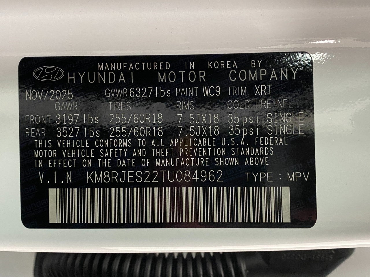 2026 Hyundai PALISADE XRT Pro