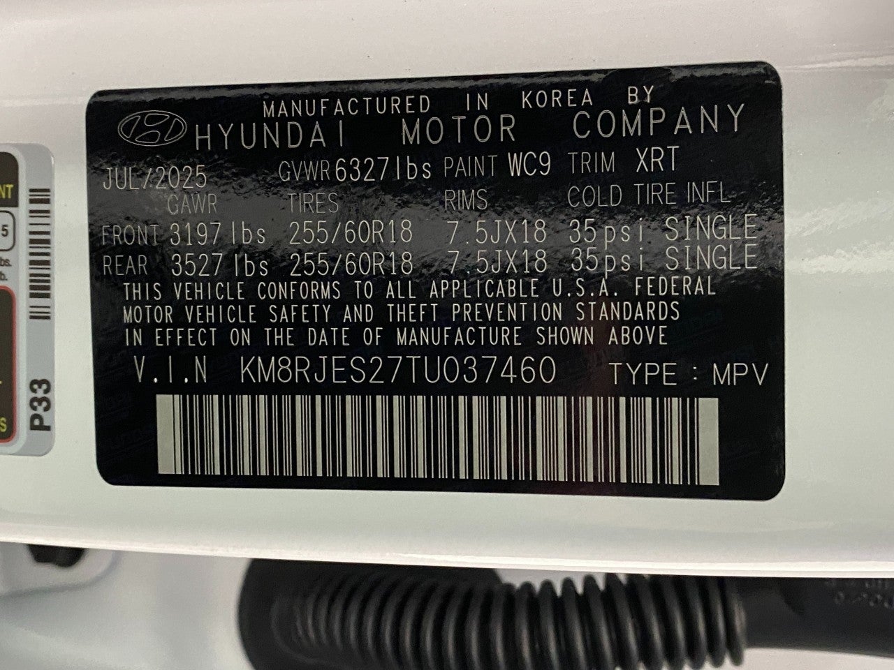 2026 Hyundai PALISADE XRT Pro
