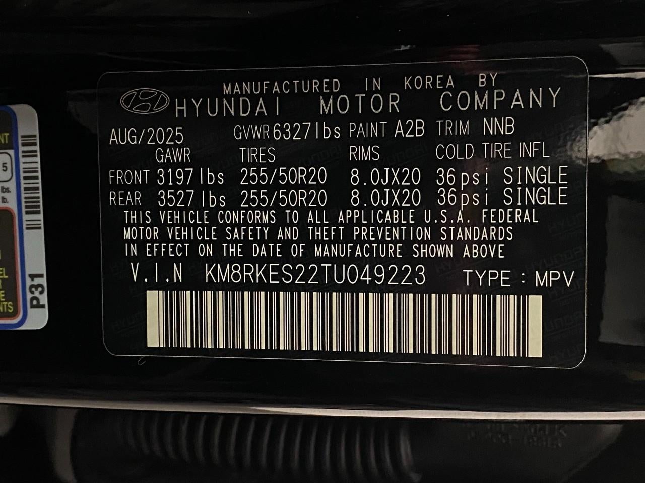 2026 Hyundai PALISADE Limited AWD