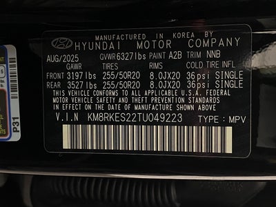 2026 Hyundai PALISADE Limited AWD