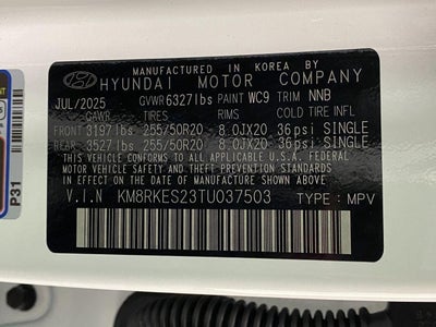 2026 Hyundai PALISADE Limited AWD