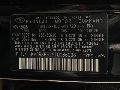 2026 Hyundai PALISADE Limited AWD