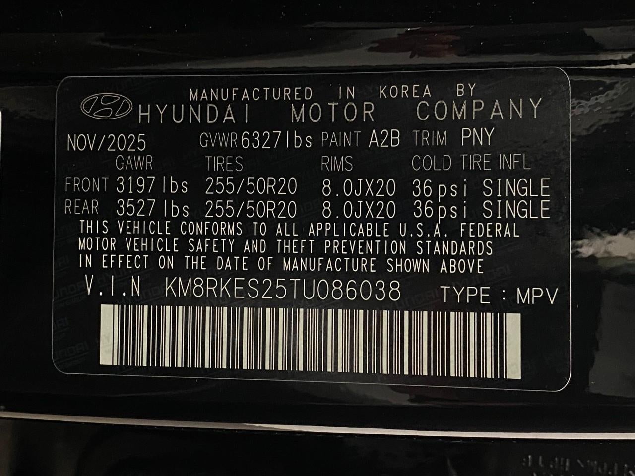 2026 Hyundai PALISADE Limited AWD