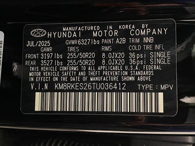 2026 Hyundai PALISADE Limited AWD