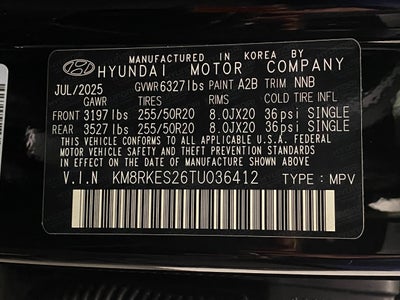 2026 Hyundai PALISADE Limited AWD