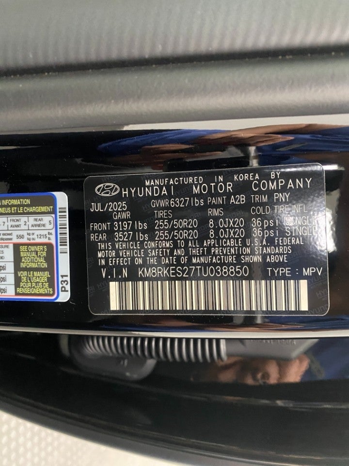 2026 Hyundai PALISADE Limited AWD