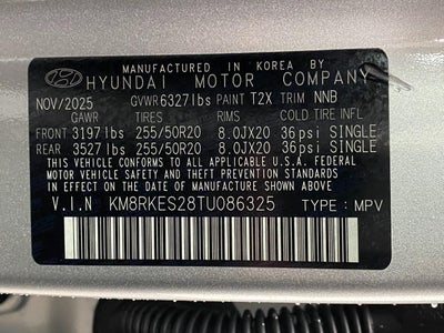 2026 Hyundai PALISADE Limited AWD