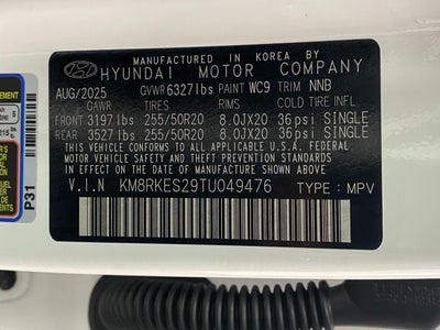 2026 Hyundai PALISADE Limited AWD