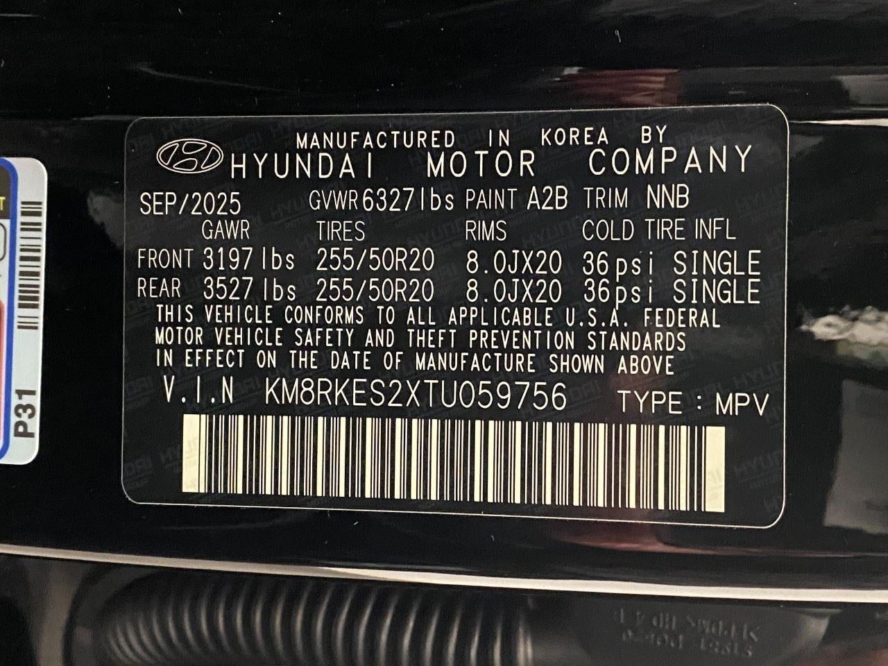 2026 Hyundai PALISADE Limited AWD