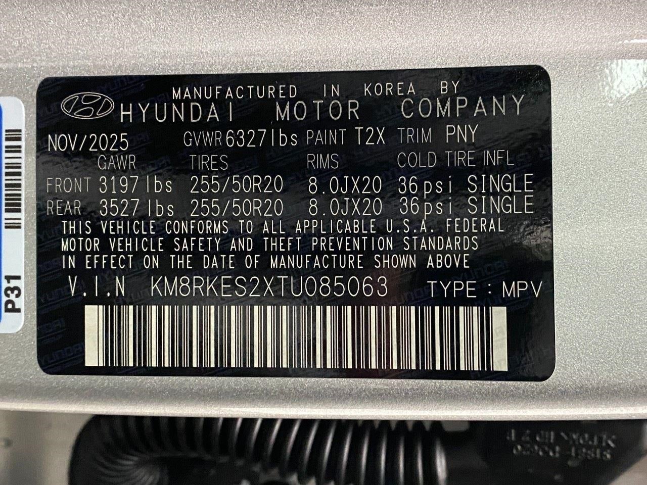 2026 Hyundai PALISADE Limited AWD