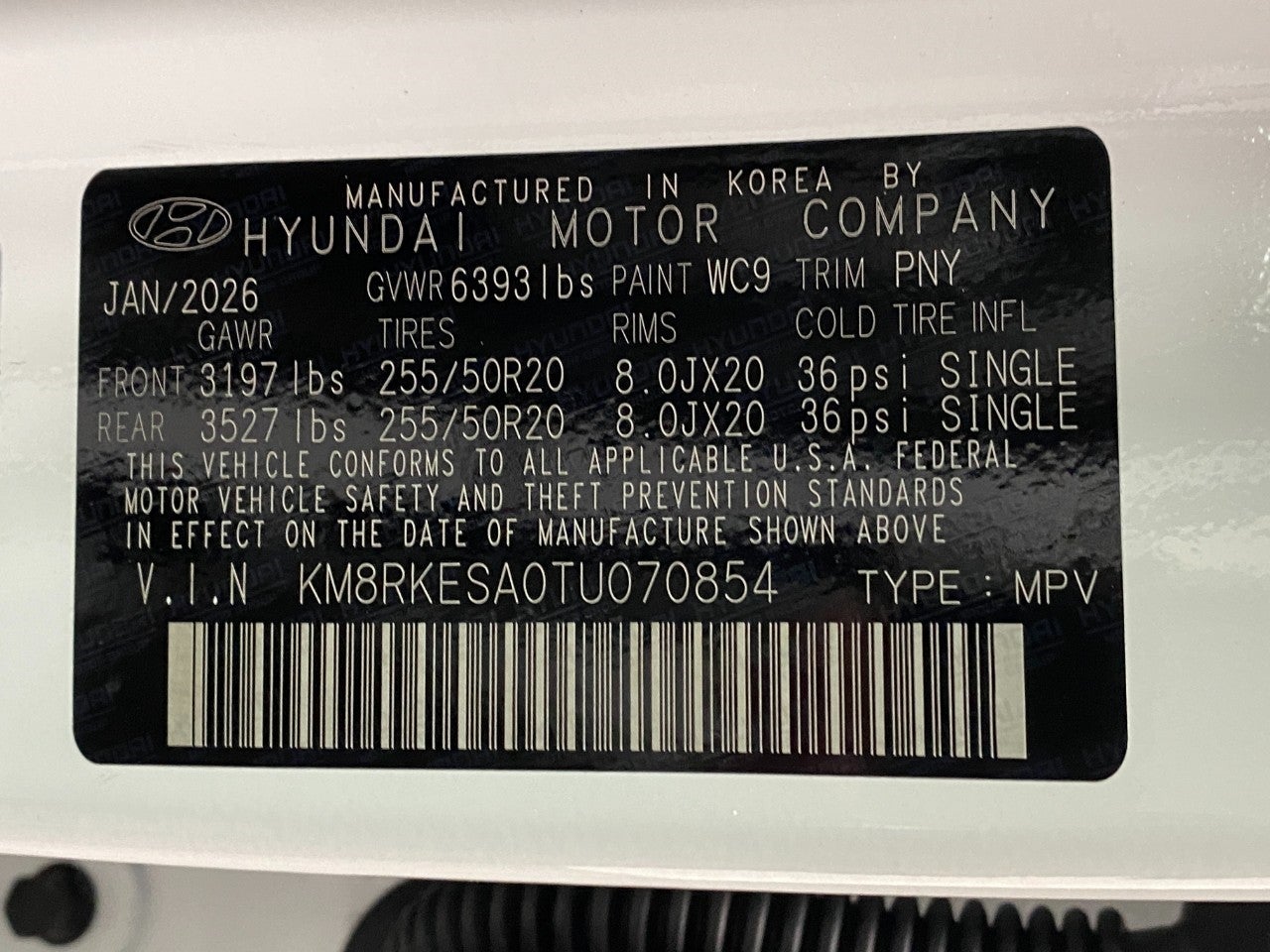 2026 Hyundai PALISADE HYBRID Limited