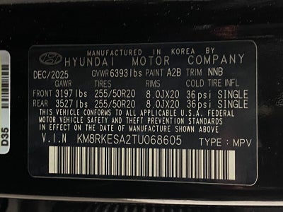 2026 Hyundai PALISADE HYBRID Limited