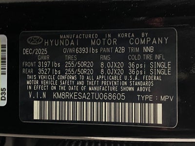2026 Hyundai PALISADE HYBRID Limited