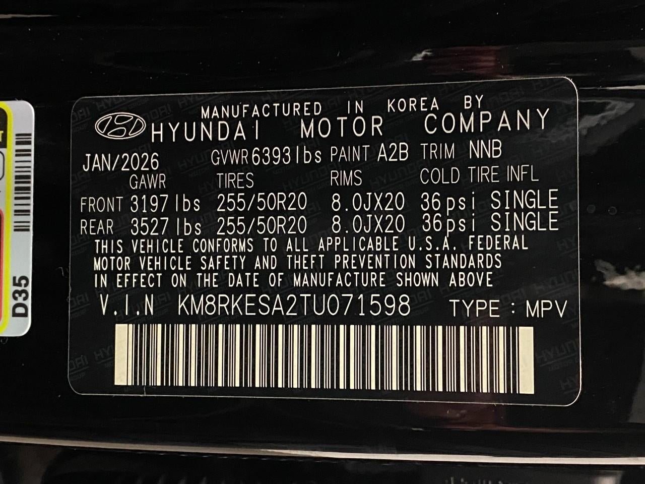 2026 Hyundai PALISADE HYBRID Limited