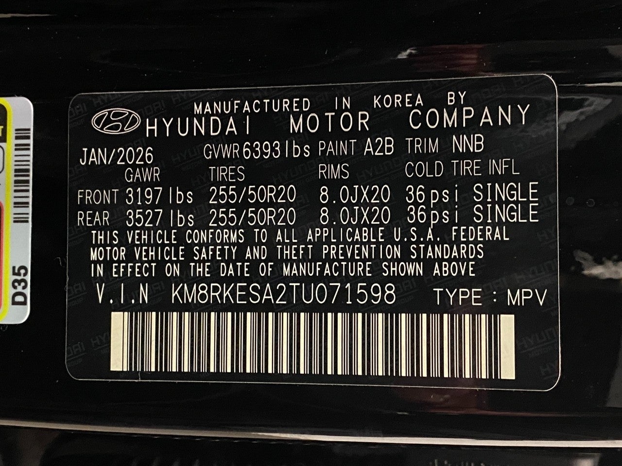 2026 Hyundai PALISADE HYBRID Limited