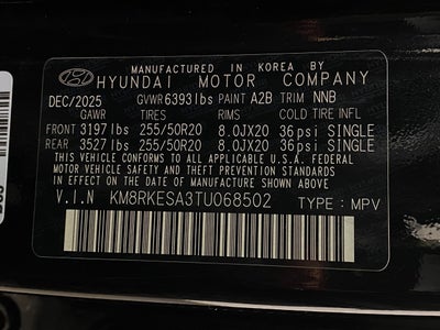 2026 Hyundai PALISADE HYBRID Limited