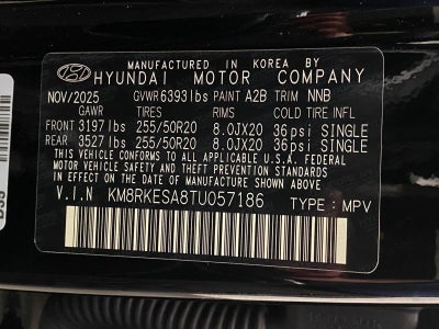 2026 Hyundai PALISADE HYBRID Limited